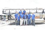 Dr. Le and the Golden Eable 1 Team at White Sands Missile Range 